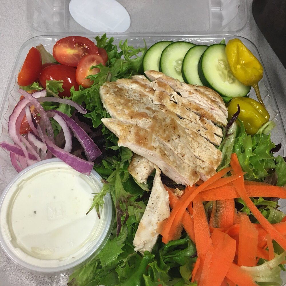 The Alcove - House salad & added on grilled chicken - Sandwiches Near Me - Pittsburgh, Pennsylvania The Alcove - House salad & added on grilled chicken - Sandwiches Near Me - Pittsburgh, Pennsylvania
