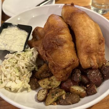 Newport Vineyards - Taproot Beer Battered Haddock - Wineries Near Me - Middletown, Rhode Island
