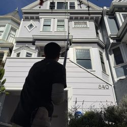 The Great Full Company - We love working in the Haight/Ashbury neighborhood. Our water fed pole system can clean windows up to 50 feet in height, safely from ground