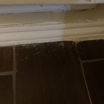 Supermaids & Carpet Care - Dirty floor under window sills - Home Cleaning Near Me - Richardson, Texas