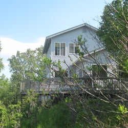 Meander In B&B - Overlooking the lower 3 miles of the Ninilchik River, west to Mt Redoubt, 60 miles away across Cook Inlet!