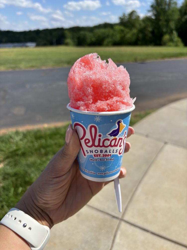Pelican's Snoballs -  Burlington St Marks Logo
