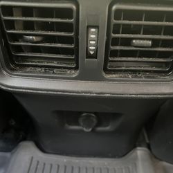 Rear heater vents