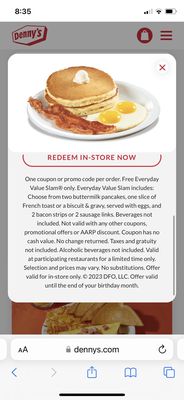 Menu photo 1 Denny's Los Angeles, CA Menu photo 1 Denny's Los Angeles, CA