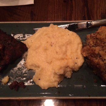Jack Daniel's - The flank, grits and stuffing. - Southern Near Me - Nashville, Tennessee Jack Daniel's - The flank, grits and stuffing. - Southern Near Me - Nashville, Tennessee