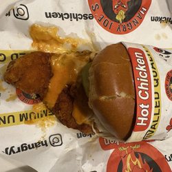Hangry Joe’s Hot Chicken - Mega Sando