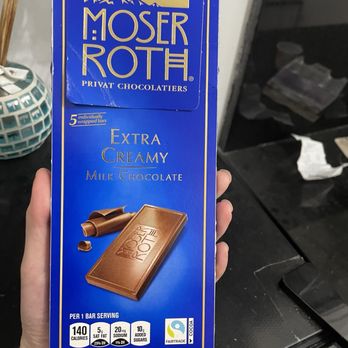 ALDI - Moser Roth Extra Creamy Milk Chocolate Bar - very creamy indeed! - Grocery Near Me - New York, New York