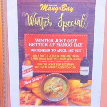 Mango Bay - Check out their winter special offer - Caribbean Near Me - Montreal, Quebec