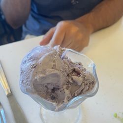 Mammoth Hotel Dining Room - Huckleberry ice cream