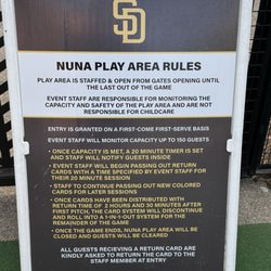 Padres Playspace At Petco Park - San Diego Padres Petco Park Nuna Play Area 2025