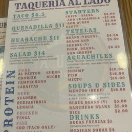 Menu Menu