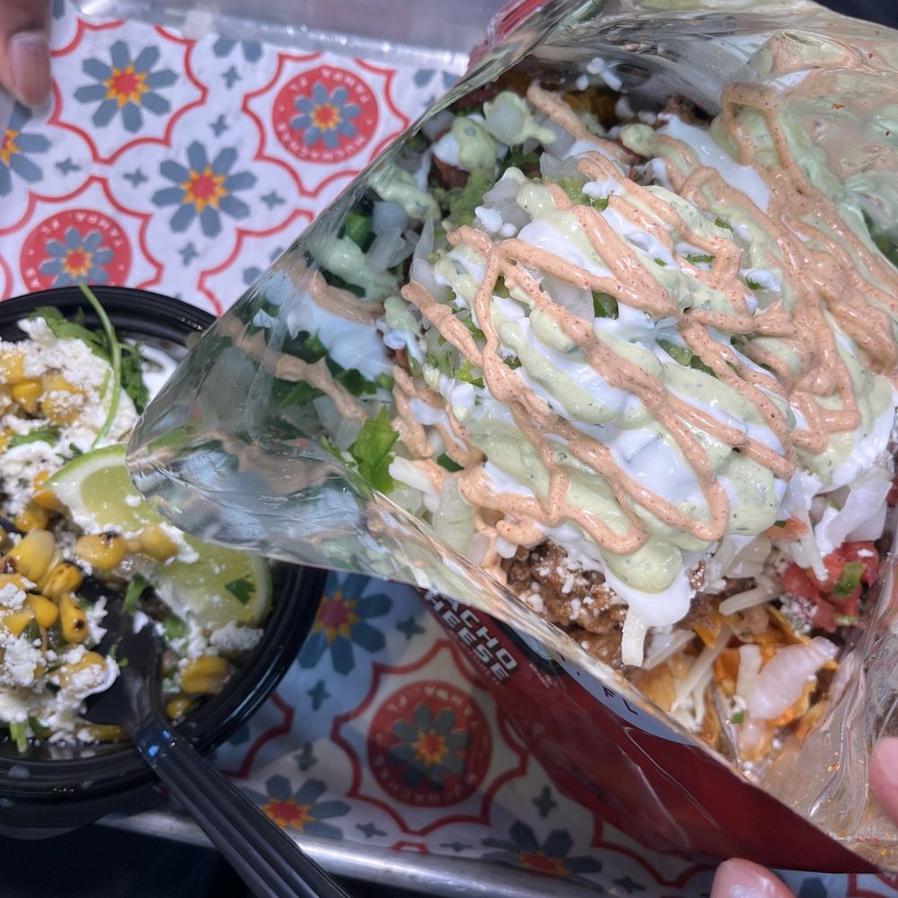 Birria walking taco Birria walking taco