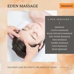 Eden Massage - Come and try our services.