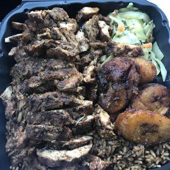 Weekness For Sweetness - Large jerk chicken (white) dinner - Caribbean Near Me - Greenbelt, Maryland