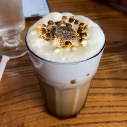 Toasted marshmallow latte