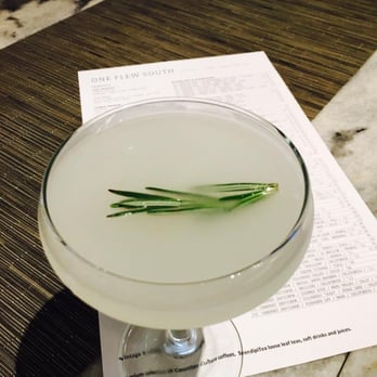 One Flew South - sake cocktail $15 - New American Near Me - Atlanta, Georgia