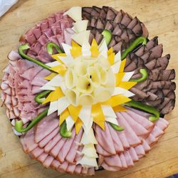 Stanlieo's Sub Villa - A meat and cheese tray
