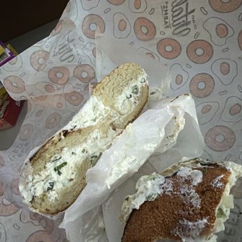 Black Seed Bagels - Very good toasted bagel with scallion cream cheese - Bagels Near Me - New York, New York