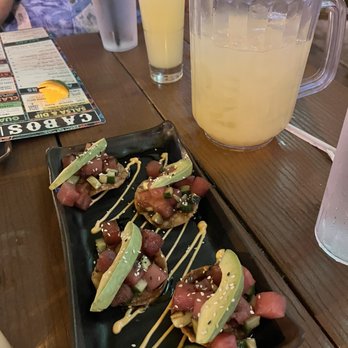 Cabos Cantina - TUNA TOSTADAS - Tex-Mex Near Me - Fort Myers, Florida