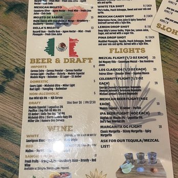 Amigos Mexican Grill - Drink menu (back) - Mexican Near Me - Laurel, Maryland Amigos Mexican Grill - Drink menu (back) - Mexican Near Me - Laurel, Maryland