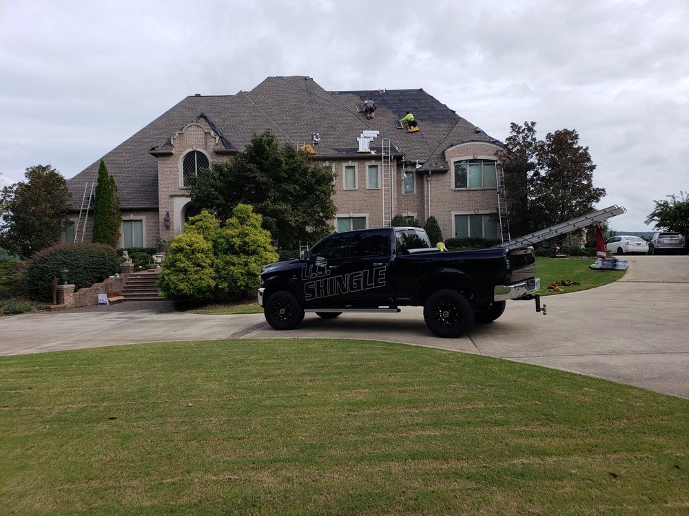 Slide of U.S. Shingle Roofing