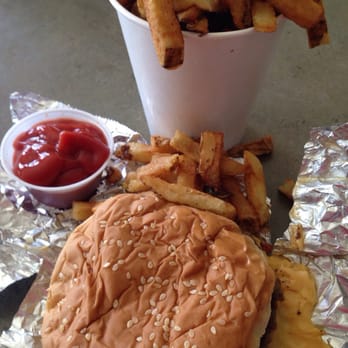 Five Guys - Nom Nom. Cheeseburger with hand-cut fries. - Burgers Near Me - Olympia, Washington Five Guys - Nom Nom. Cheeseburger with hand-cut fries. - Burgers Near Me - Olympia, Washington