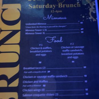 Cork and Thorn - The menu was great! - Lounges Near Me - Las Vegas, Nevada