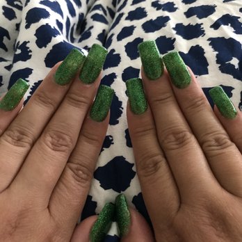 Classy Nails - Not a single nail is the same length also NOT AT ALL COFFIN SHAPE - Nail Salons Near Me - Daly City, California