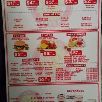 Tacos Gavilan - Their menu - Mexican Near Me - Rialto, California Tacos Gavilan - Their menu - Mexican Near Me - Rialto, California