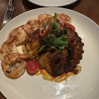 Limón - PULPO and ANTICUCHERO JUMBO PRAWNS - Peruvian Near Me - Mountain View, California
