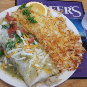 Beach Break Cafe - Chile Verde burrito... Mmmm - Breakfast & Brunch Near Me - Oceanside, California Beach Break Cafe - Chile Verde burrito... Mmmm - Breakfast & Brunch Near Me - Oceanside, California