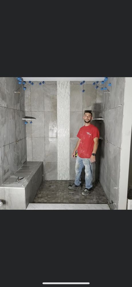 Slide of Austin's plumbing