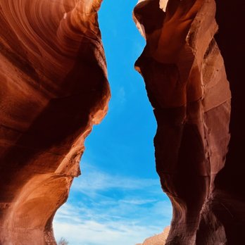 Upper Antelope Canyon - lady in long skirt - Hiking Near Me - Page, Arizona Upper Antelope Canyon - lady in long skirt - Hiking Near Me - Page, Arizona