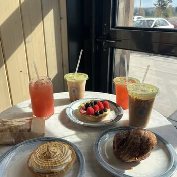 Fika - lemon tart, fruit tart, morning bun, caramel latte, lemonade - Bakeries Near Me - Puyallup, Washington