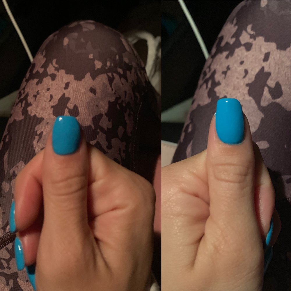 Two different thumbs. Two different thumbs.