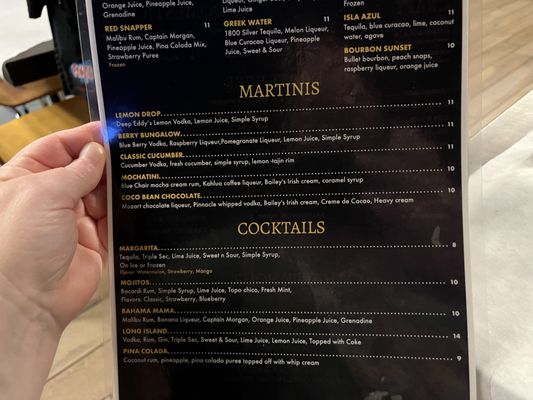 Menu photo 4 Pompano's Seafood House Corpus Christi, TX