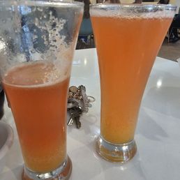 Cran peach mimosa round 2 Cran peach mimosa round 2