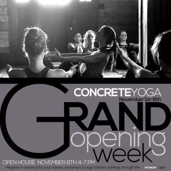 Concrete Yoga - Grand opening week! - Yoga Near Me - Cibolo, Texas