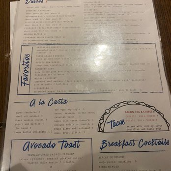 Tinta - Menu - Breakfast & Brunch Near Me - Fort Lauderdale, Florida Tinta - Menu - Breakfast & Brunch Near Me - Fort Lauderdale, Florida
