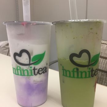 Infinitea - Ube in Love & Matcha - Bubble Tea Near Me - Kapolei, Hawaii