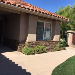 Ledger stone installation Ledger stone installation