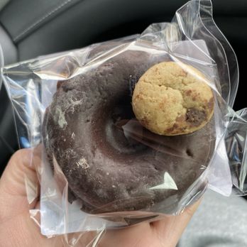 The Caring Kitchen - Keto donut a good size - Desserts Near Me - Rancho Cordova, California