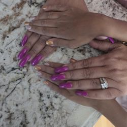 Funky Nails - Me and my daughter