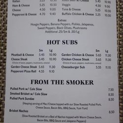 Schock’s Sub Hub - Menu Third Page