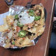 Photo of Las Chicas Taqueria - Owego, NY, United States. Beef Nachos. "I can't believe I'm bragging about nachos, these are SO good" -Nacho Eater