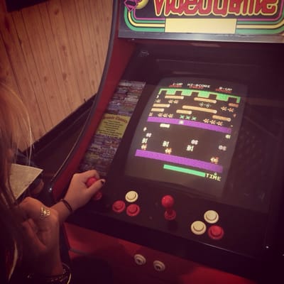 Photo of Forgotten Worlds - Collingwood, VIC, AU. Free play -Frogger