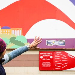 The Painted Whale - Dynamic interpretation connects visitors to each mural theme.