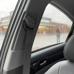 Person standing next to my car