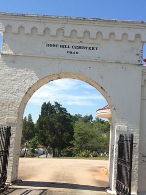 Rose Hill Cemetery 1840 by null