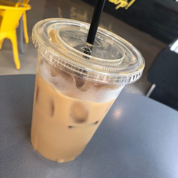 Brass Tacks Coffee - Seasonal lavender vanilla iced latte - Coffee & Tea Near Me - Jacksonville, Florida